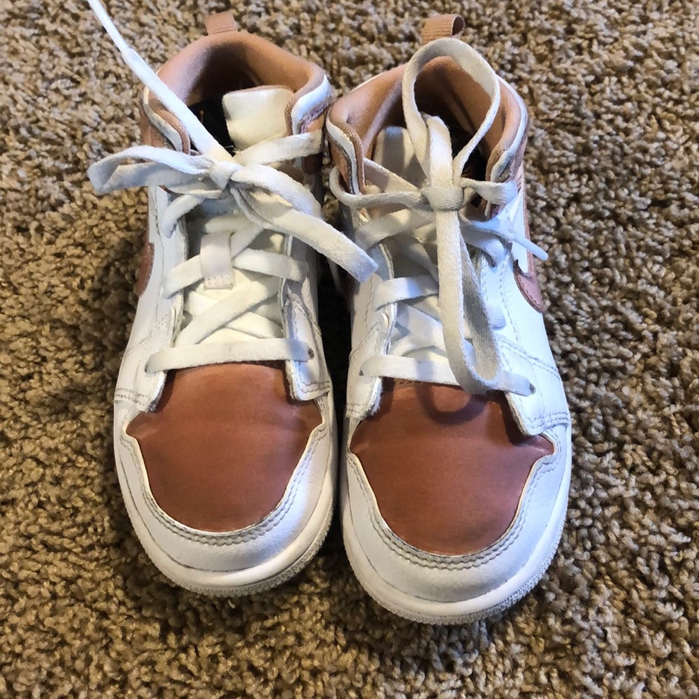 Rose Gold Toddler Jordans